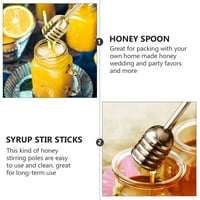 Žlica za med od nehrđajućeg čelika Štap za miješanje meda Prijenosne žlice za desert