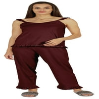 InkMeso seksi set za noćnu odjeću za ženske odjeće za spavanje tenk vrh W pidžamas