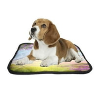 Proljetni pejzaž kućni ljubimac psa mačji krevet piški jastučići jastučići jastuk lončani pseblanketi sanduk za
