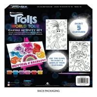 Universal Trolls World Tour Art Set