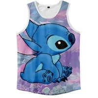 Disney Stitch tenk Tops Majice bez rukava hip hop tenk vrhovi za djecu
