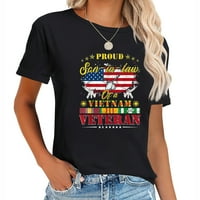 Ljetna Ženska majica ponosnog šogora Vijetnamskog veterana, modna grafička majica za svakodnevno nošenje