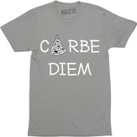 Carbe diem - ljubitelj pizze cool slogan motivacijske ženske majice