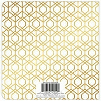 Moment Maker Notebook Gold Foil Geo