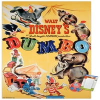 Disneev Dumbo-Klasični zidni poster na jednom listu, 22.375 34