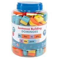Ideje za učenje za izgradnju rečenica s Domino zglobovima, set od 114