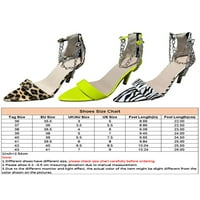 Izbor/ Ženska haljina; sandale na plažu na visoku petu; ljetne sandale na Stiletto sa životinjskim printom; 5,5