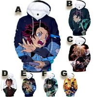 Dragonball Z One Anime 3d tiskana puloverska kapuljača od flisa mekano fleece Classic FIT TwisHibts & Hoodies