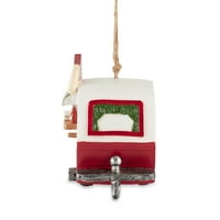 Zingz & Thingz Pizza Food Truck Birdhouse