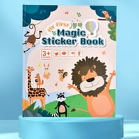 Slagalica, naljepnica-pasta, knjiga za kreativnu inteligenciju, knjiga za malu djecu, Obrazovni Darovi za djecu
