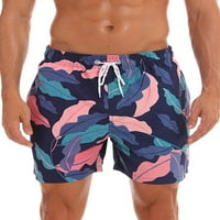 ; Muške kratke hlače za plažu s džepom, hlače za plažu visokog struka, brzo sušeći kupaći kostim, kravate, muške