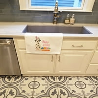 Dalmatinski Uskrsni bijeli kuhinjski ručnik set kuhinjskih ručnika