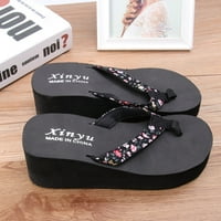 Slipsole papuče Summer Antiskid Seaside Fuced Shoo Cool Papups za ženu