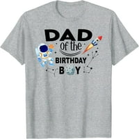 Tata iz rođendanskog dječaka Space Astronaut Family Majica