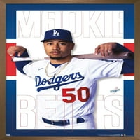 Zidni poster Los Angeles Dodgers - Mookie Betts, 14.725 22.375