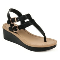 Brinley Co. Womens T-Strap klina sandala