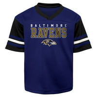 Baltimore Ravens Boys 4- SS SYN TOP 9K1BXFGFF XL14 16 16