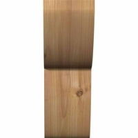 1 2 W 6 d 10 h Crestline Smooth Corbel, zapadni crveni cedar