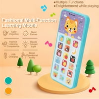 Baby mobitel igračka, Multi funkcije Načini gumba za rano obrazovanje USB punjenje mališana lažna igračka za igranje