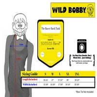 Wild Bobby, moja kćer ima najljepši majčin dan Tri-Blend Racerback Tank Top, Envy, Small