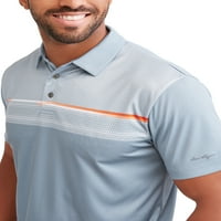Muška polo majica s asimetričnim printom za golf, do 5 Veličina, ekstra velike veličine