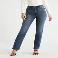 Sofia Jeans Women Eden 90-ih, ravno, super uge, lagane traperice, 30,5 inseam, veličine 00-22