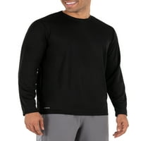 Athletic Works muški i veliki muški aktivni majica s dugim rukavima, do veličine 5xl