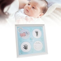 Set za izradu otisaka dječjih ruku, plastična ploča otporna na habanje, set okvira za dječje crteže za novorođenčad