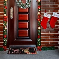 Božićni ukrasi _ božićna prostirka za vrata crtani Gnome podna prostirka za hodnik kuhinjska prostirka za noge