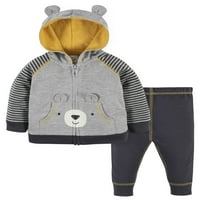 Gerber Baby & Toddler Boys Hoodie & Active Pant set, 2-komad