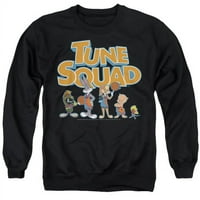 Trevco WBM1623-as- Space Jam & Tune Squad Pisms-Alolt Crewneck Twichirt, Black- 3x