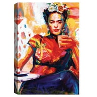 Frida Pauza za kavu od Number Art Print na platnu