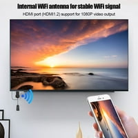 Prikaz dongle, podrška 2,4GHz WiFi stabilni signal mali prijenosni bežični zaslon Multi zaslon za više zaslona