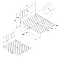 Thomas Metal Bed, dostupne su više opcija