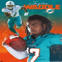 Miami Dolphins - plakat Jaylen Waddle Wall, 14.725 22.375