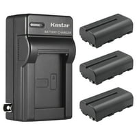 Baterija Kastar NP-F baterija NP-F i USB punjač LTD kompatibilan s Neewer RGB CRI95 + Video Light, RGB CRI97 +