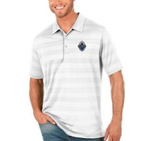 Muška Antigua White Vancouver Whitecaps FC Compass Polo