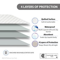 Platinasti jastučići za njegu višekratni i perivi jastučići za inkontinenciju 34 36