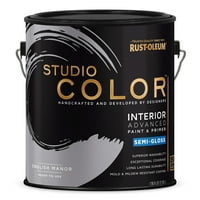 Engleski dvorac, Rust-Oleum Studio Studio Interijeva boja + temeljni premaz, polu-sjajni završetak, galon
