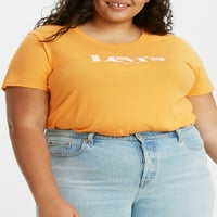 Savršena majica s logotipom za žene Plus veličine