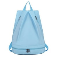 Teretana ruksak vodootporni ruksak s odjeljkom za cipele lagana ruksaka - plava