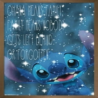 Zidni plakat Lilo & Stitch-ohana, 22.375 34