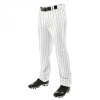 Sportske bejzbolske hlače s otvorenim dnom u prugastim prugama, omladinske hlače s crnim prugama
