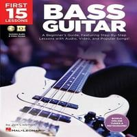 Prve lekcije - vodič za početnike za bas gitaru koji uključuje korak po korak lekcije sa audio, video i popularnim