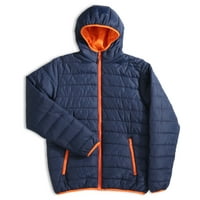 Klimatski koncepti muški kapuljača spušteni izgled jakna, veličine s-xxl