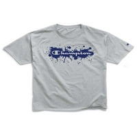 Šampionska muška splatter skripta logotip grafička majica, do veličine 2xl