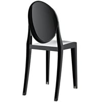 Blagovaonska stolica u crnoj boji