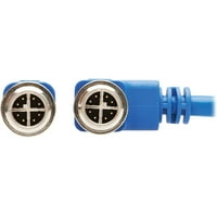 Ethernet kabel Tripp Lite X-Code Mačka 1G UTP R-LP, IP68, PoE, plava