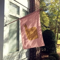 7920 $ alpaka Suri ružičasta Karirana Zastava platno veličina kuće velika, višebojna