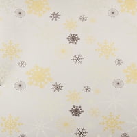 Božićni papir za omotavanje, kvadrat, 1 paket, elegantna folija snježne pahulje omota